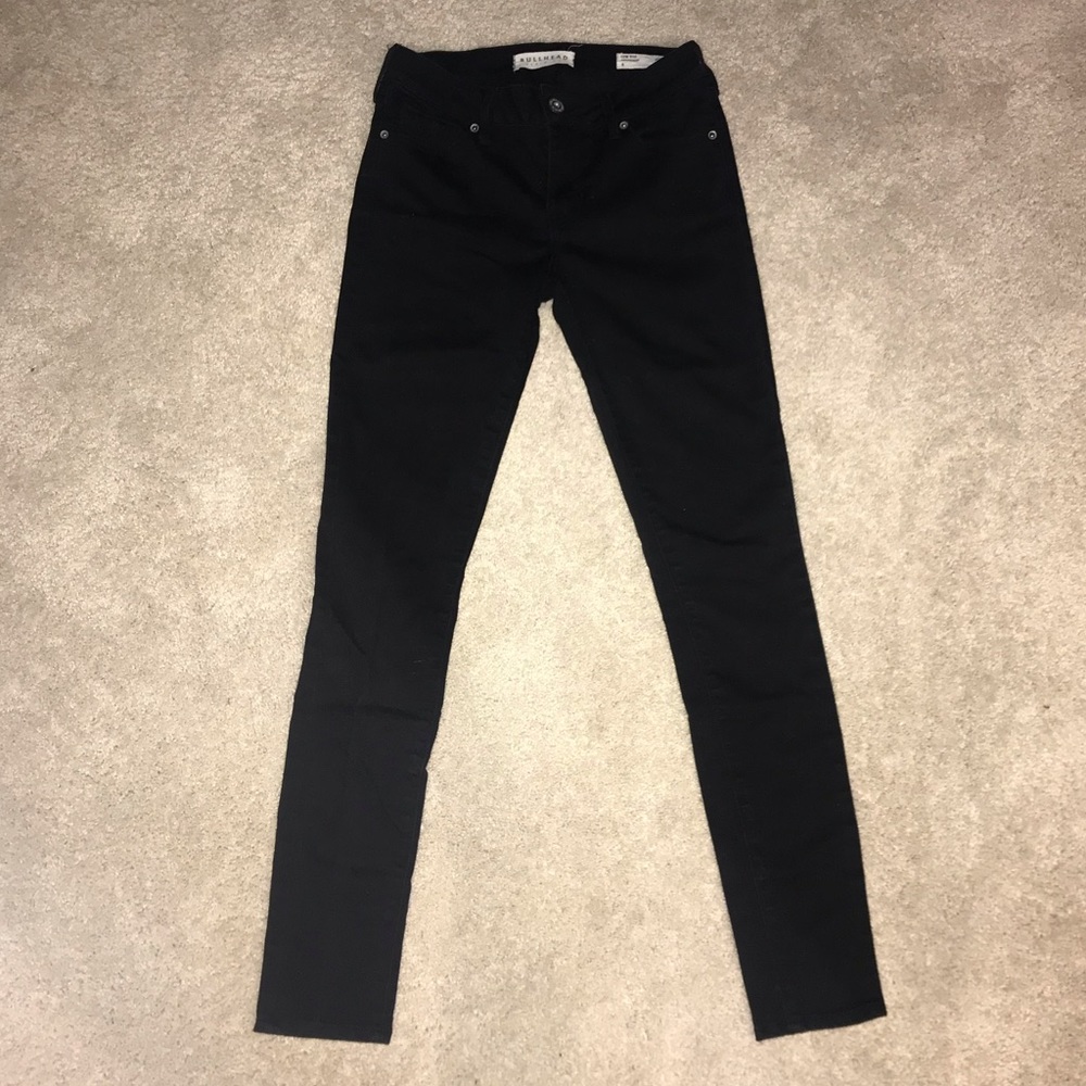 Black skinny jeans